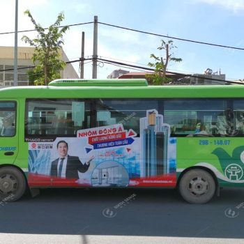 quảng cáo xe bus hà nội