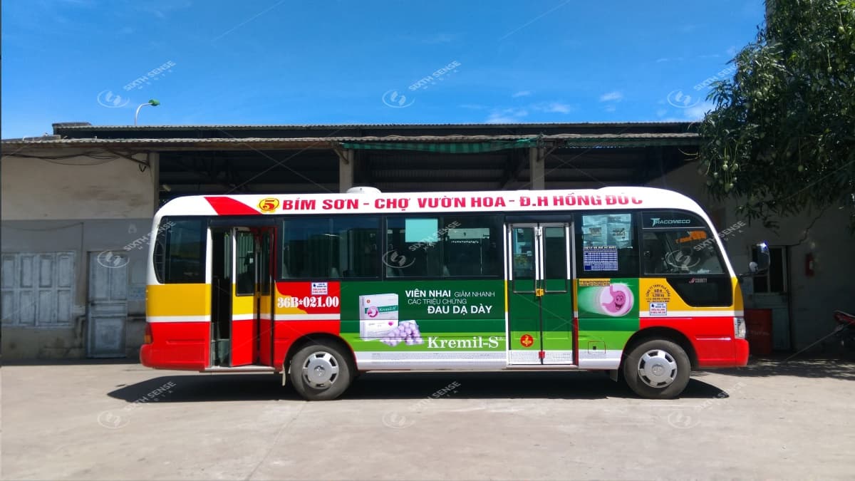 Quảng cáo xe bus Thanh Hóa