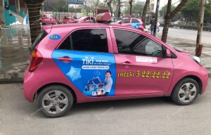 Quảng cáo xe taxi ở Hải Phòng gia tăng nhận diện thương hiệu