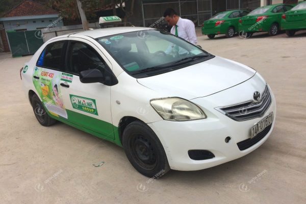 Quảng cáo trên taxi ở Quảng Ninh hiệu quả và ấn tượng