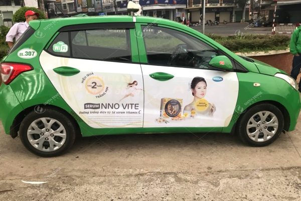 Quảng cáo trên xe taxi ở Điện Biên uy tín, chuyên nghiệp