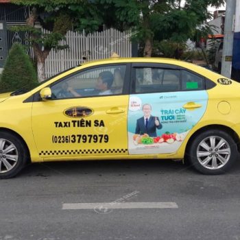 Báo giá quảng cáo trên xe taxi trọn gói, chiết khấu cao 63 tỉnh thành