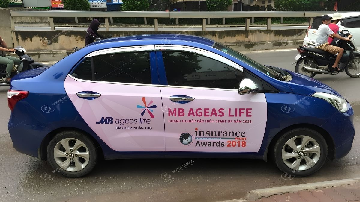 Dịch Vụ Quảng Cáo Trên Xe Ô Tô Cá Nhân, Xe Hơi, Grabcar, Becar 11 SSM hỗ trợ trọn gói từ tư vấn, thiết kế, thi công đến giám sát quảng cáo trên xe ô tô cá nhân