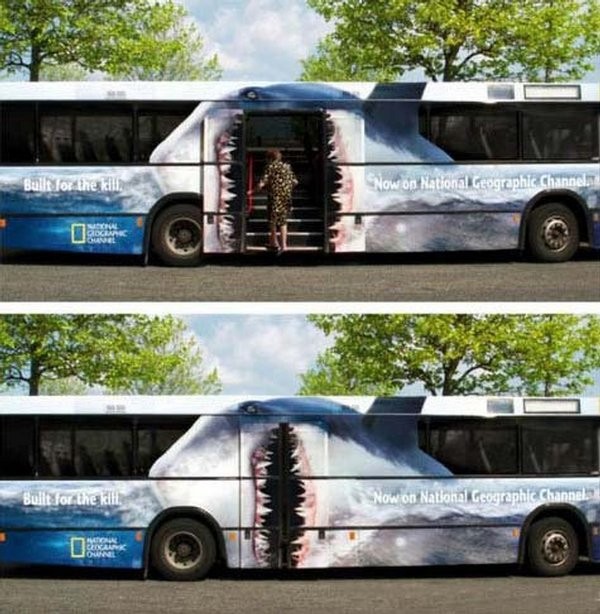 Chiêm ngưỡng 10 mẫu quảng cáo xe bus độc lạ nhìn 1 lần là nhớ mãi