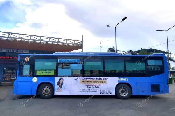 Quảng cáo trên xe bus tại Đồng Nai hiệu quả, chuyên nghiệp