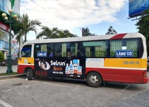 Quảng cáo xe buýt ở Huế - Truyền thông lưu động ấn tượng