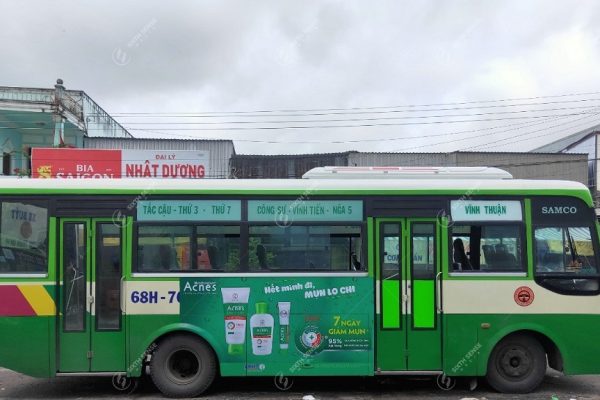 quảng cáo xe buýt tại Kiên Giang
