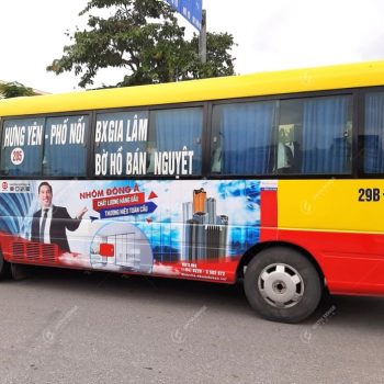 Quảng cáo xe buýt ở Hưng Yên hiệu quả và tiết kiệm