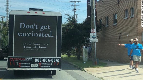 Thực hư về quảng cáo nhà tang lễ trên xe tải cực sốc tại Mỹ