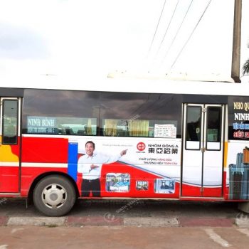 Quảng cáo xe bus Ninh Bình hiệu quả và tiết kiệm