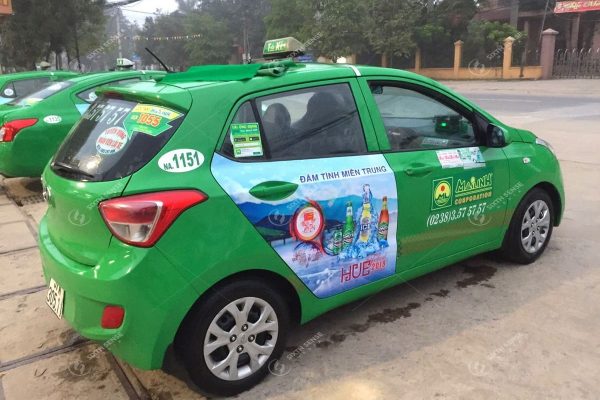 Quảng cáo xe taxi ở Phú Yên hiệu quả và tiết kiệm