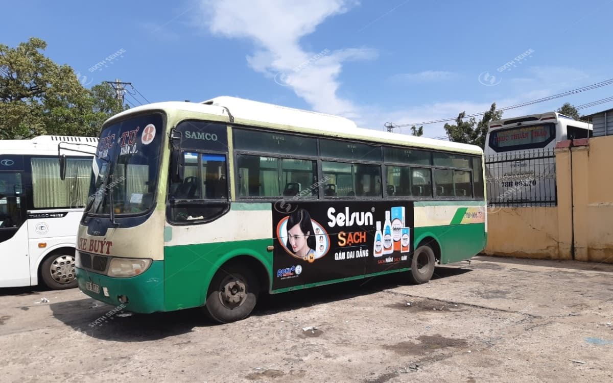 quảng cáo xe buýt ở Phú Yên