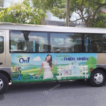 quảng cáo trên xe bus tại Lạng Sơn
