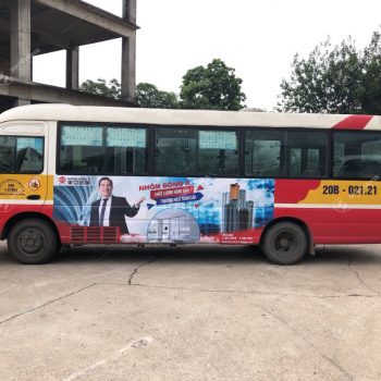 quảng cáo xe bus Bắc Kạn