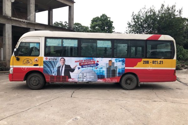 quảng cáo xe bus Bắc Kạn