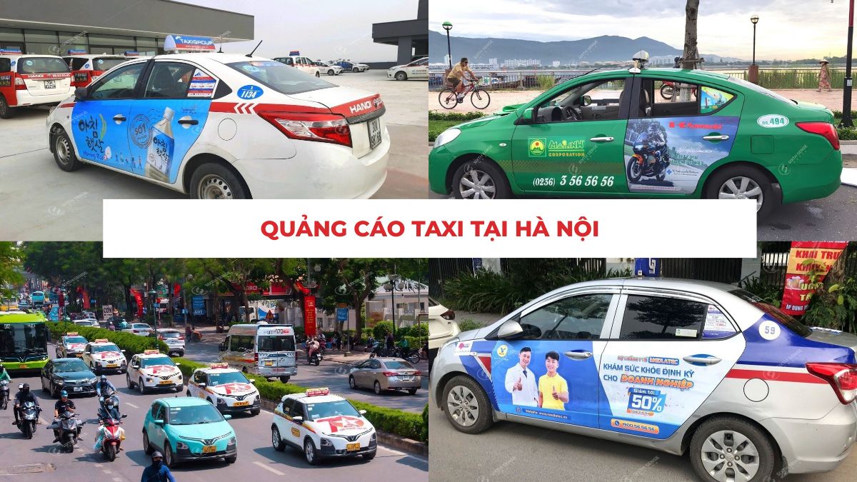 Quảng Cáo Taxi Trọn Gói: Hình Thức Và Bảng Giá 2026